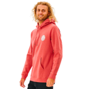 Кофта спортивна Rip Curl WETSUIT ICON HOOD CFEGM9-8543 Блідо-червоній