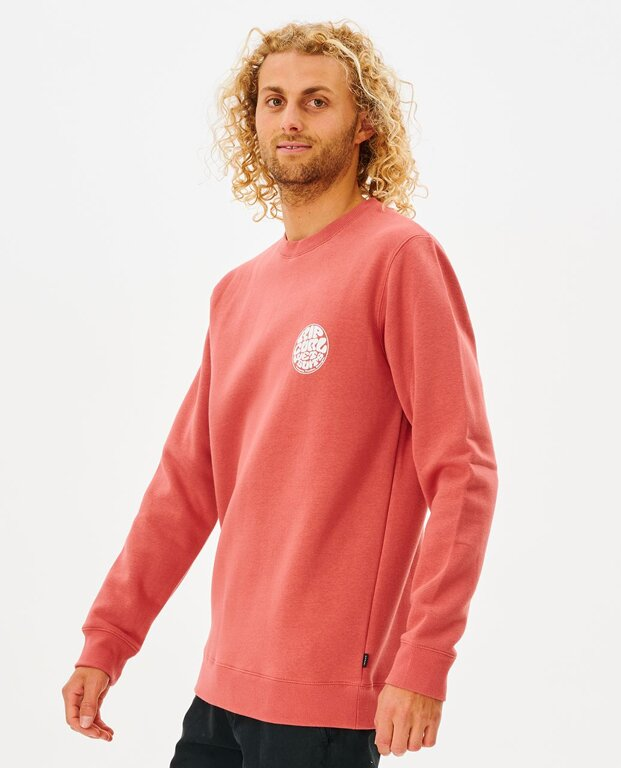 Кофта спортивна Rip Curl WETSUIT ICON CREW CFEHN9-8543 Блідо-червоній