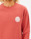 Кофта спортивна Rip Curl WETSUIT ICON CREW CFEHN9-8543 Блідо-червоній