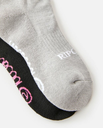 Шкарпетки Rip Curl VAPORCOOL SPORT 1/4 CREW SOCK GSOCI1-3282 Чорний, сірий