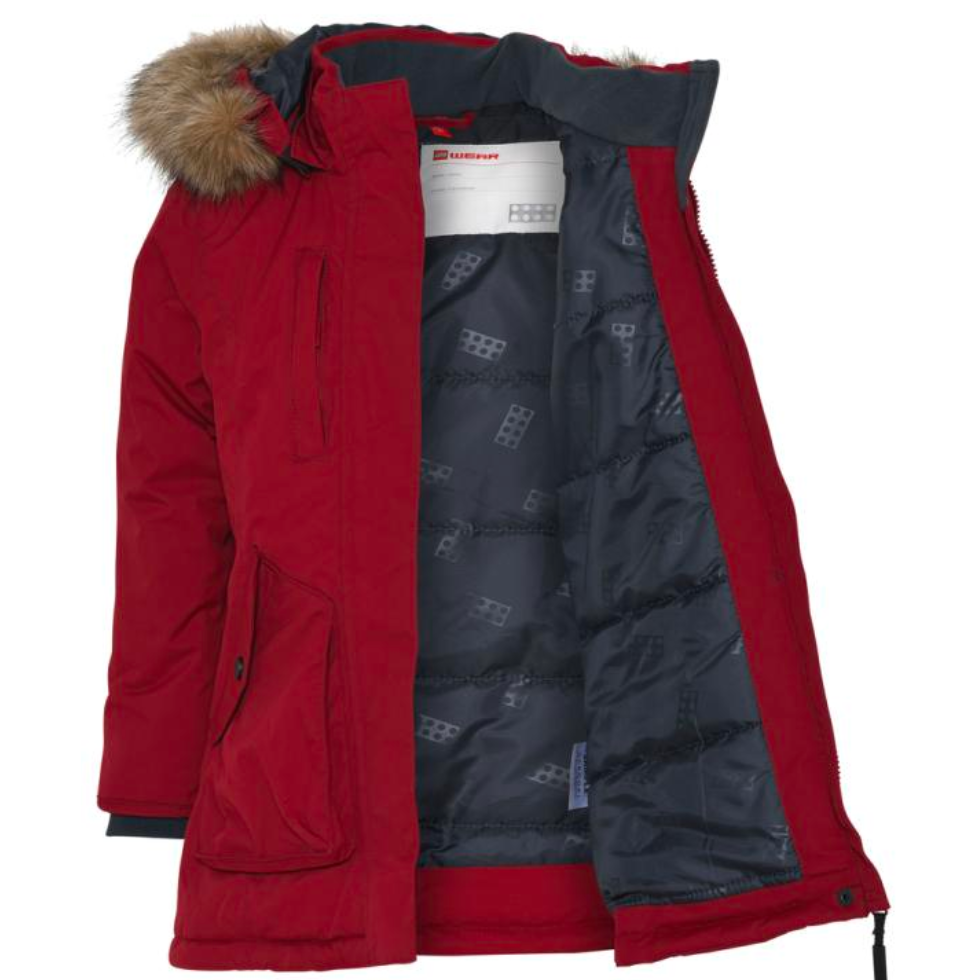 Пуховик LEGO Wear LWJASELLE 703-368 Червоний