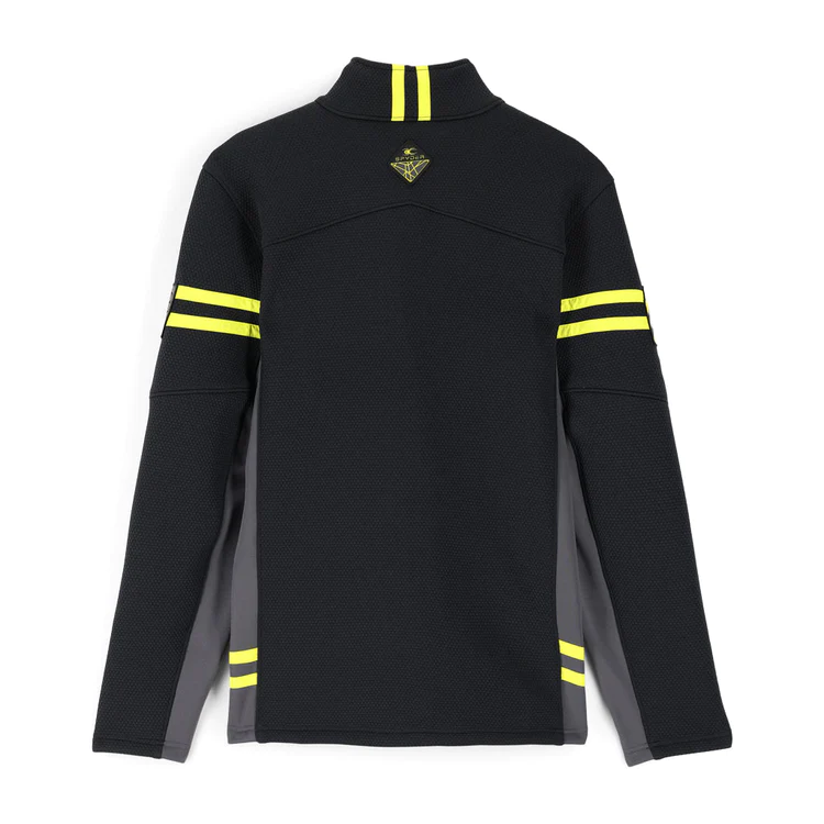 Кофта-фліс Spyder WENGEN ENCORE FULL ZIP 38204046-358 Чорний, лаймовий
