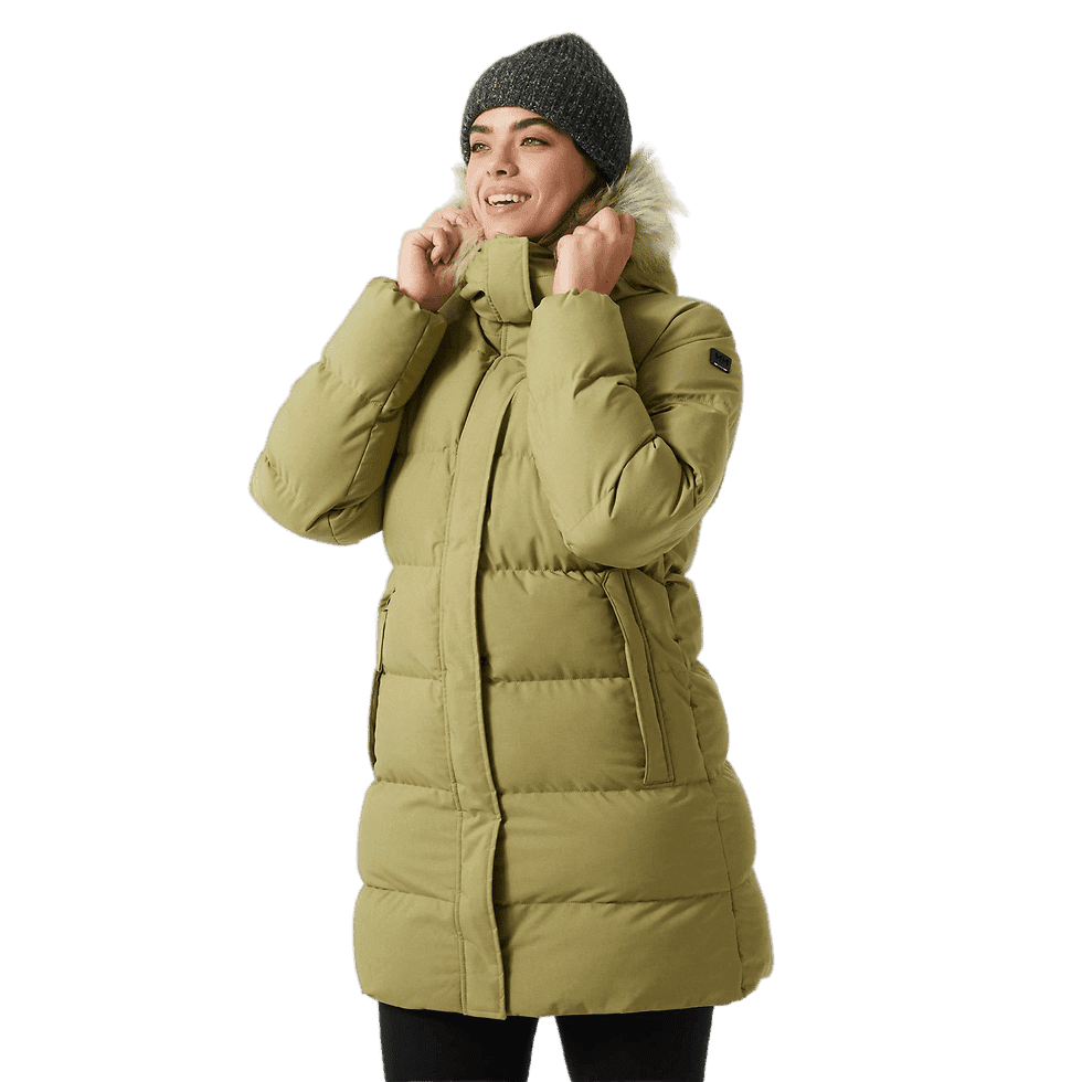 Парка Helly Hansen W BLOSSOM PUFFY PARKA 53624-444 Оливковий