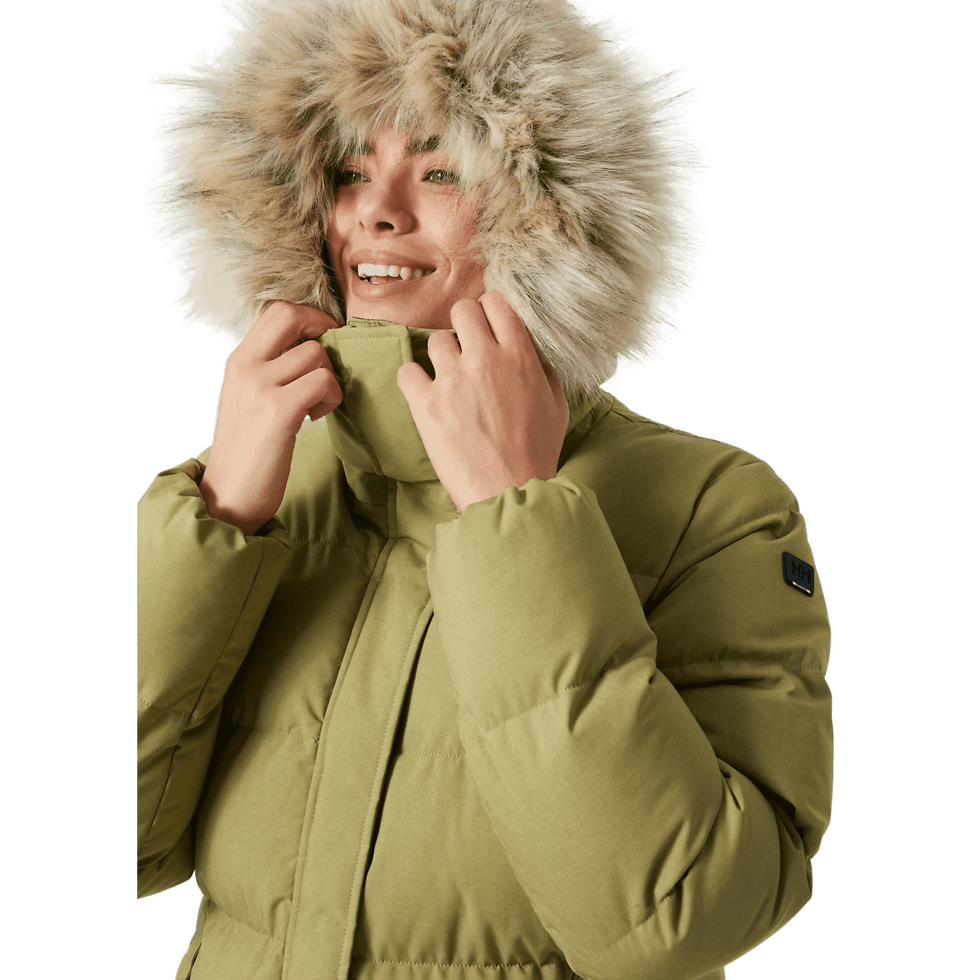 Парка Helly Hansen W BLOSSOM PUFFY PARKA 53624-444 Оливковий