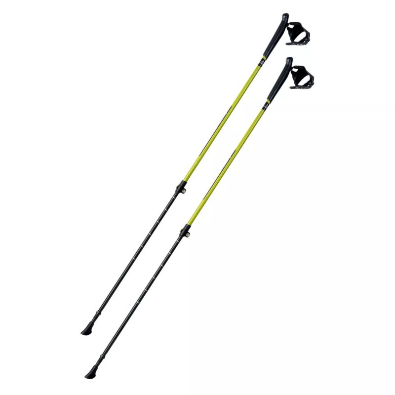 Палки для скандинавської ходьби ELBRUS ECLIPSE-YELLOW GREEN Жовтий зелений