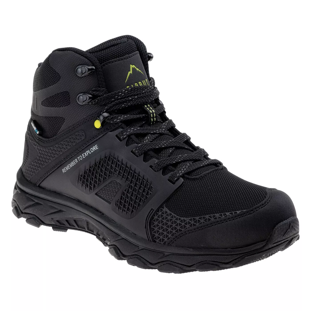 Черевики трекінгові ELBRUS EDGERO MID WP-BLACK Чорний