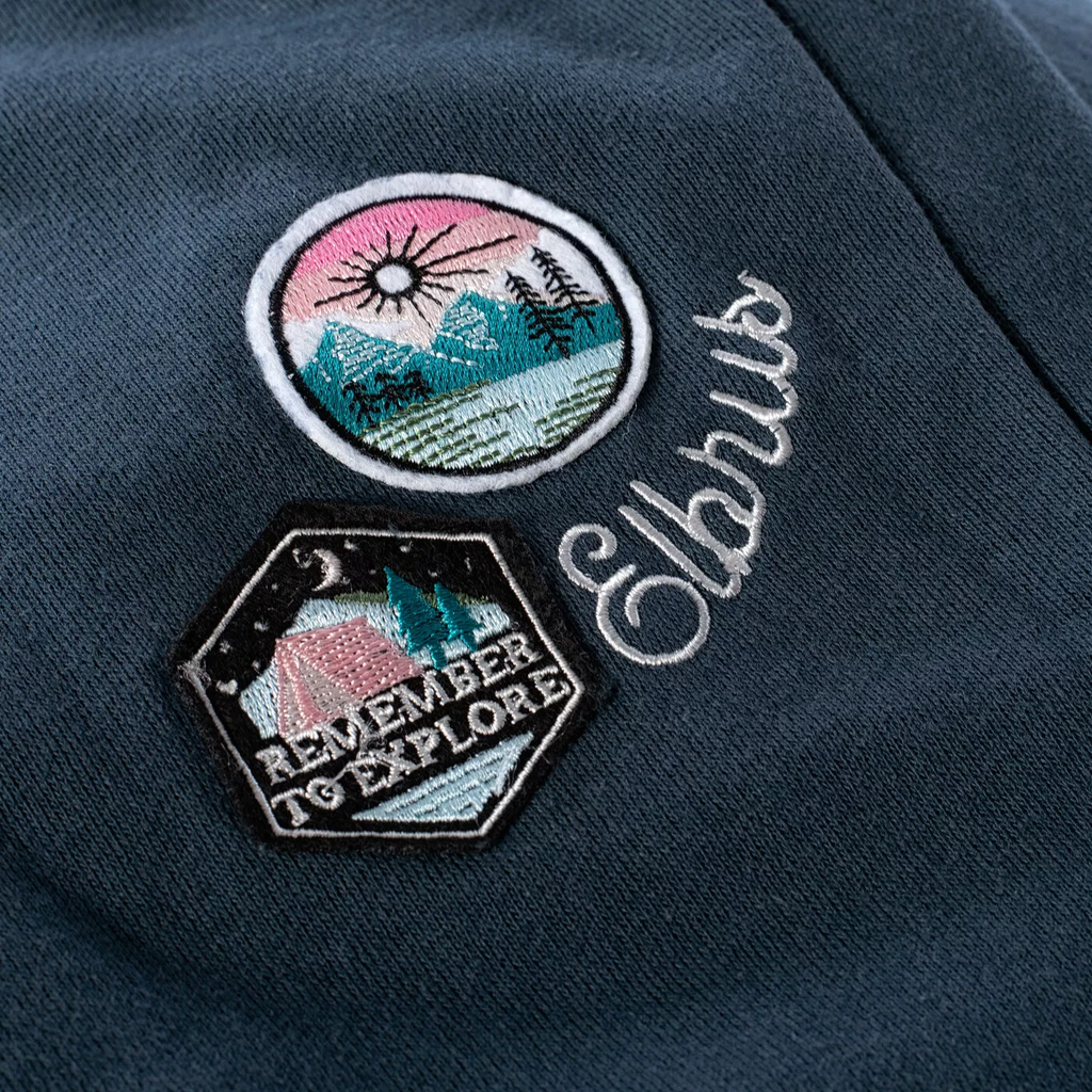 Штани спортивні ELBRUS SOGIA WOS-MID NAVY/BRIDAL ROSE Темно-синій, рожевий