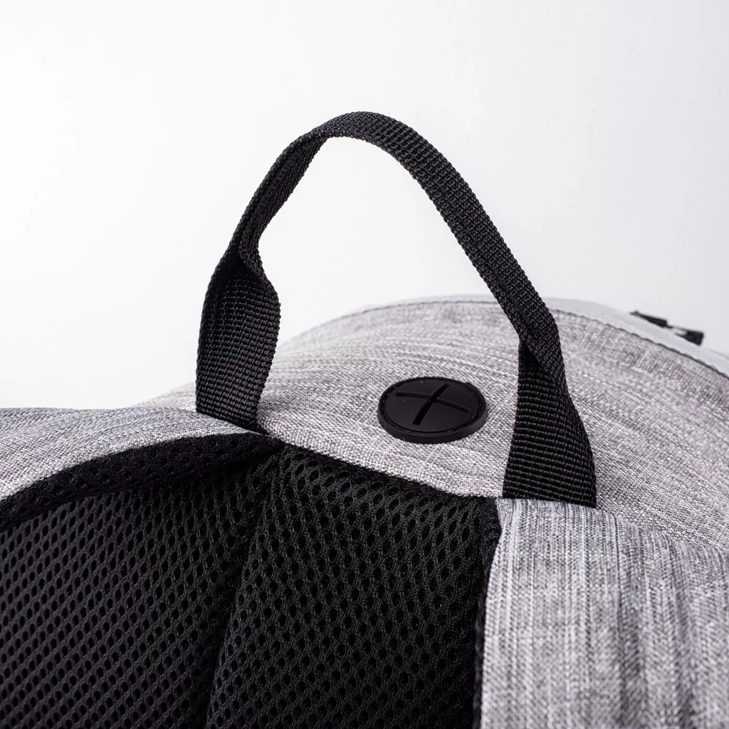 Рюкзак HI-TEC CITAN-GREY MELANGE/BLACK Сірий, чорний