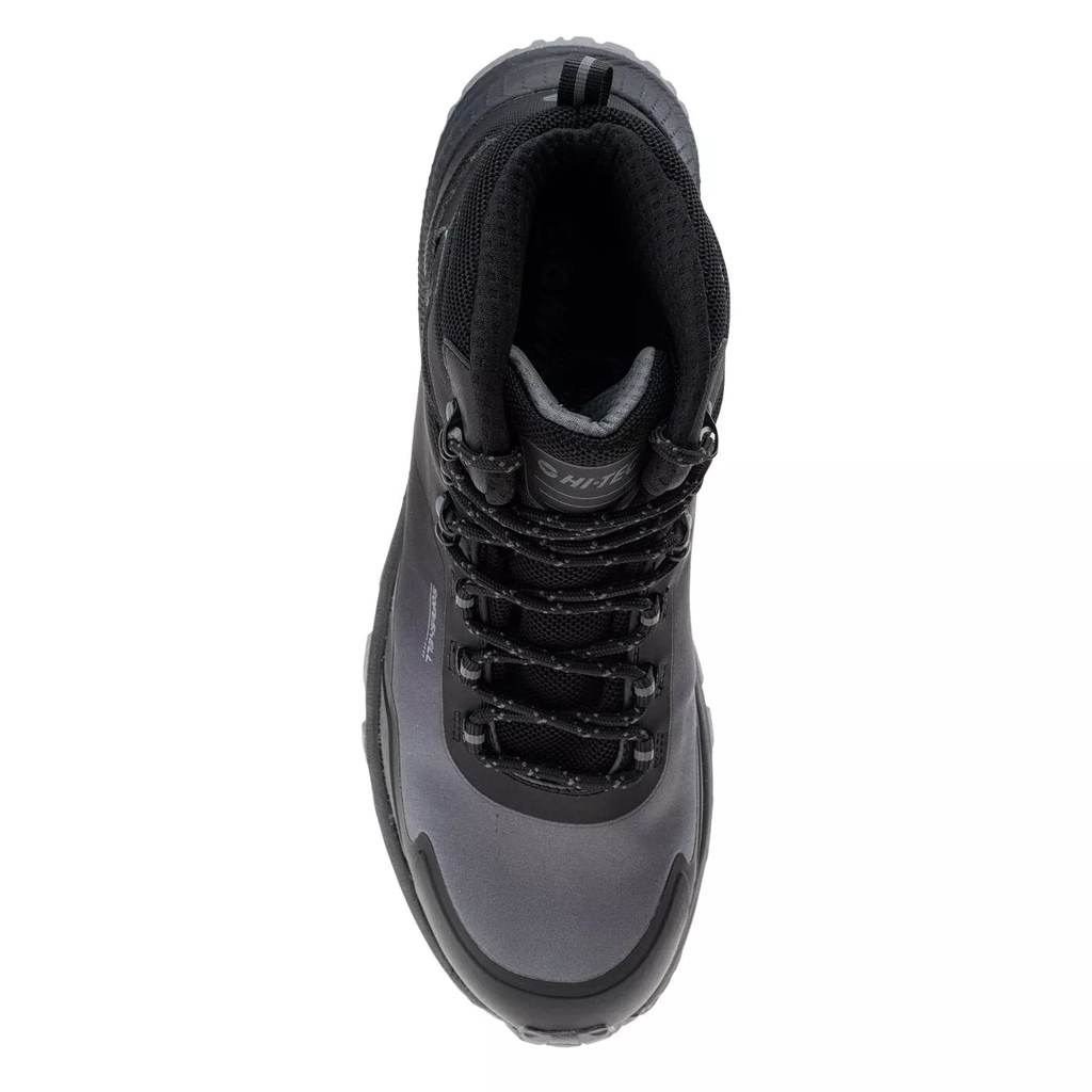 Черевики трекінгові HI-TEC HAHAJI MID WP V-BLACK/MID GREY Чорний, сірий