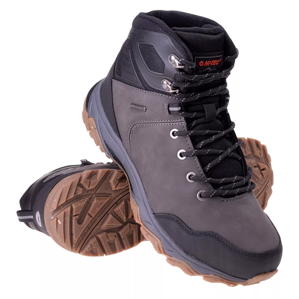 Черевики HI-TEC HAVANT MID WP-DARK GREY/BLACK Темно-сірий, чорний