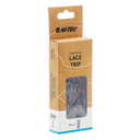 Шнурки HI-TEC LACE TRIP-BLACK/FUCHSIA Чорний, фуксія