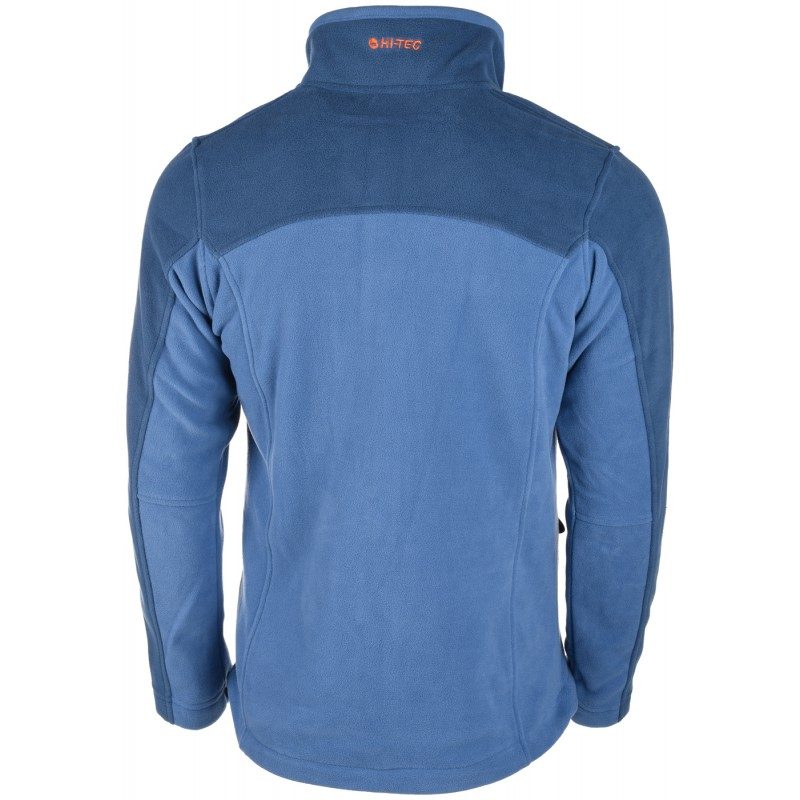 Фліс HI-TEC MONAR-BLUE/DK BLUE/TOMATO Синій, темно-синій, червоний