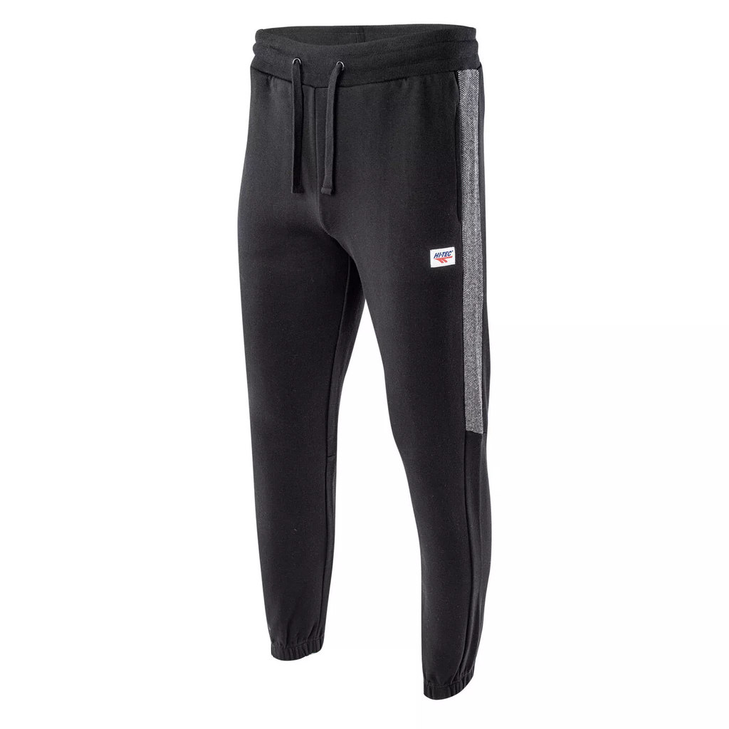 Штани спортивні HI-TEC NYAN II-BLACK/BLACK MELANGE Чорний