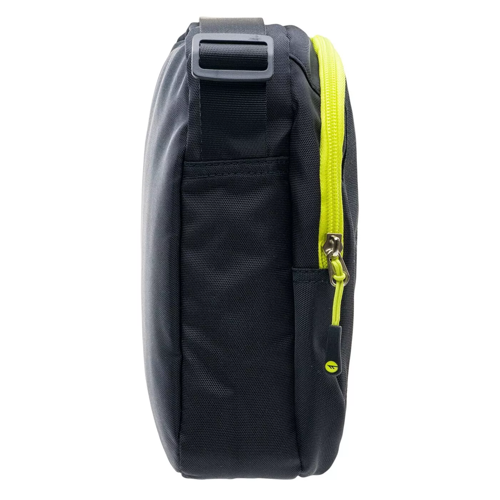 Сумка HI-TEC SAQUET-BLACK/LIME PUNCH Чорний, лаймовий