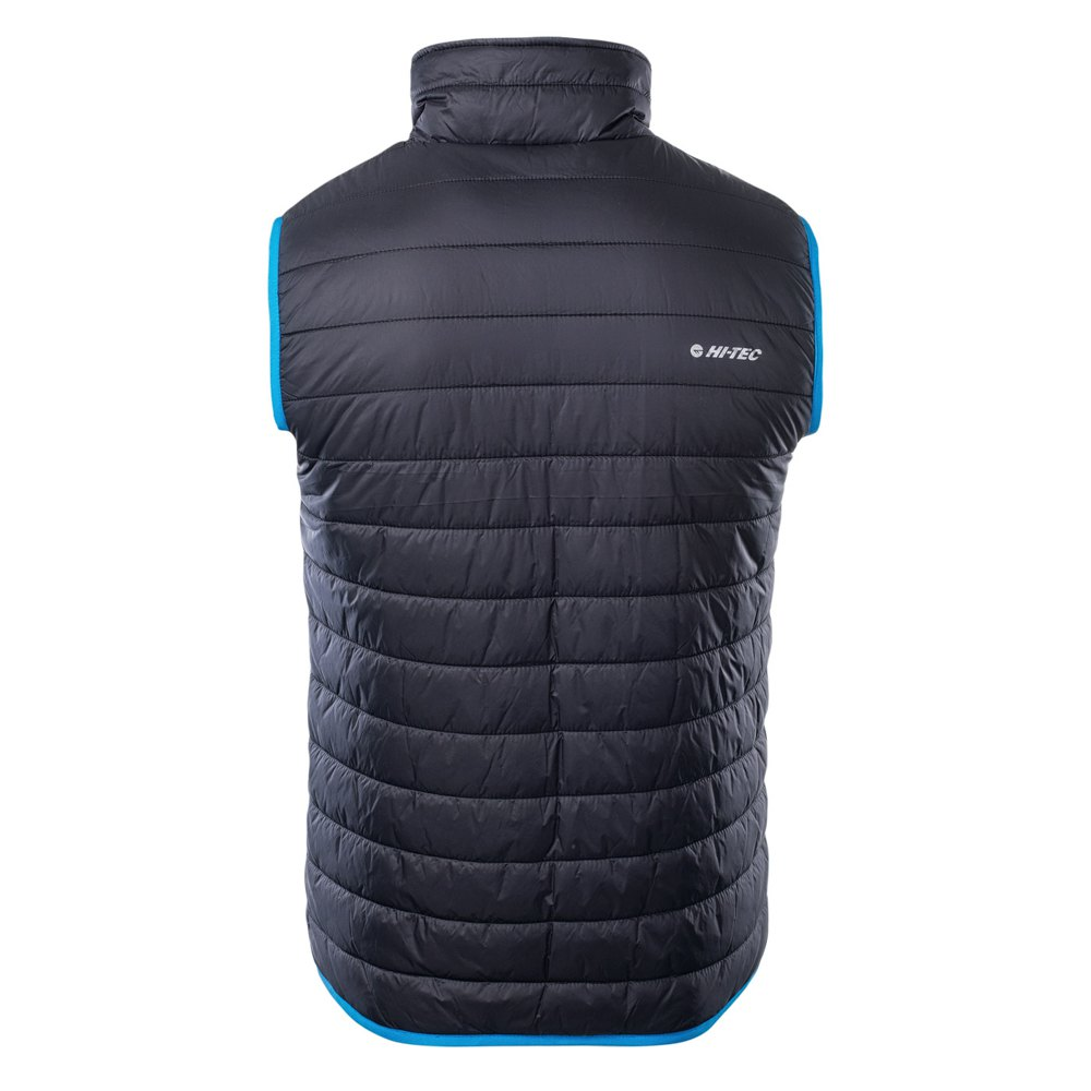 Жилет HI-TEC SOLNER-BLACK/DIVA BLUE Чорний, синій