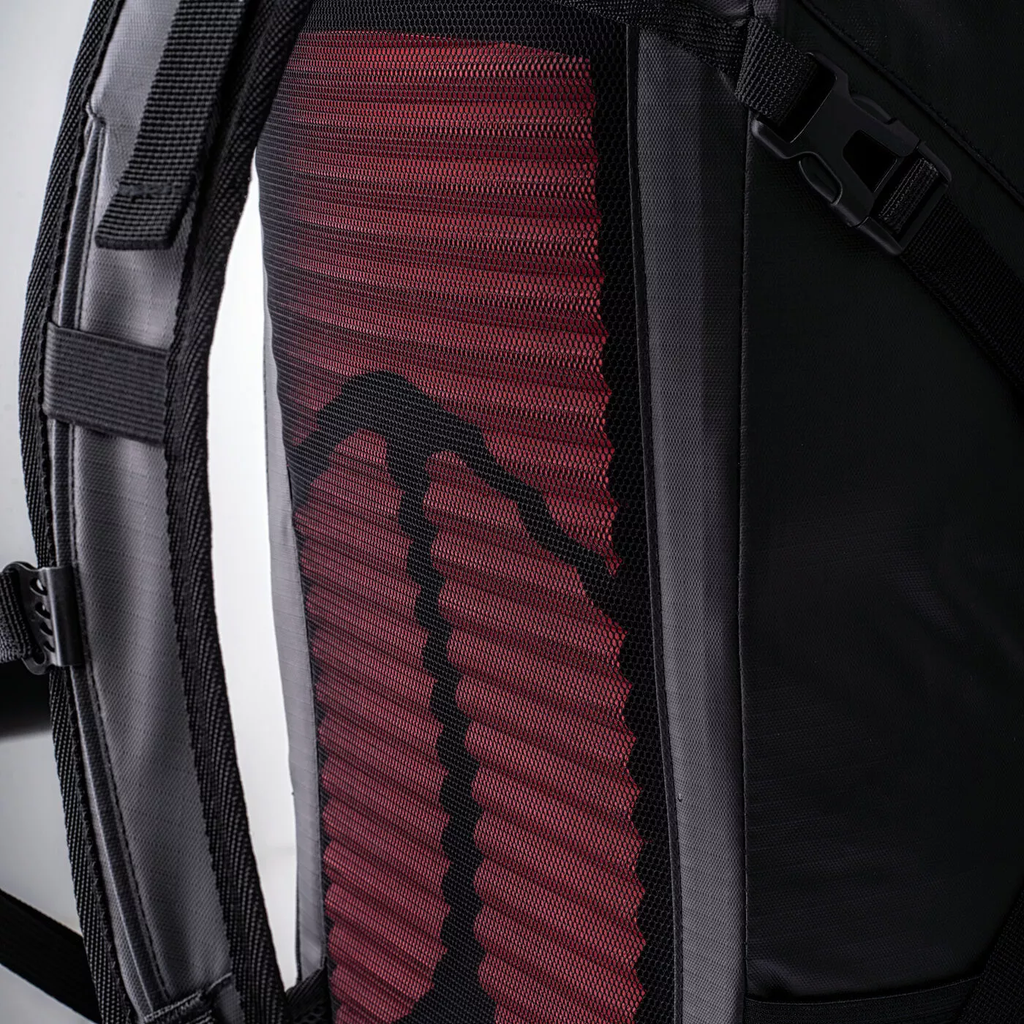 Рюкзак туристичний HI-TEC SUDETES 35-BLACK/SALSA Чорний, червоний