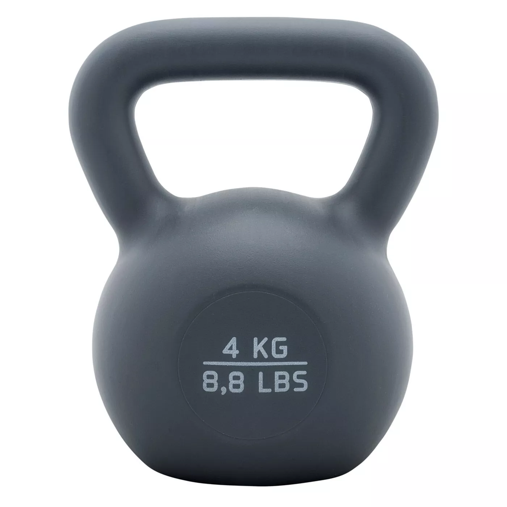 Гиря MARTES ESSENTIALS BITUMIC KETTLEBELL 4KG-DK GREY Темно-сірий