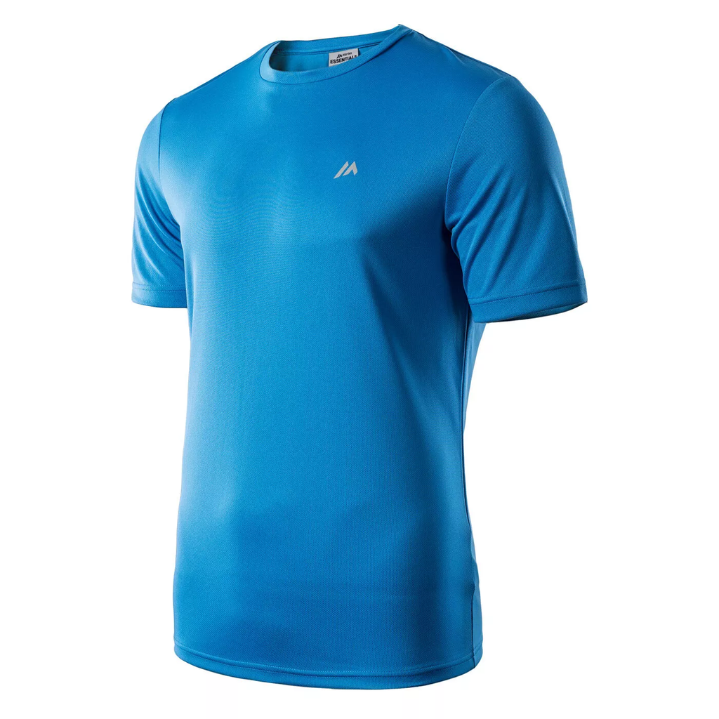 Чоловіча спортивна футболка MARTES ESSENTIALS DIJON-FRENCH BLUE/REFLECTIVE Синій