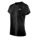 Жіноча спортивна футболка MARTES ESSENTIALS LADY DIJON-BLACK/REFLECTIVE Чорний