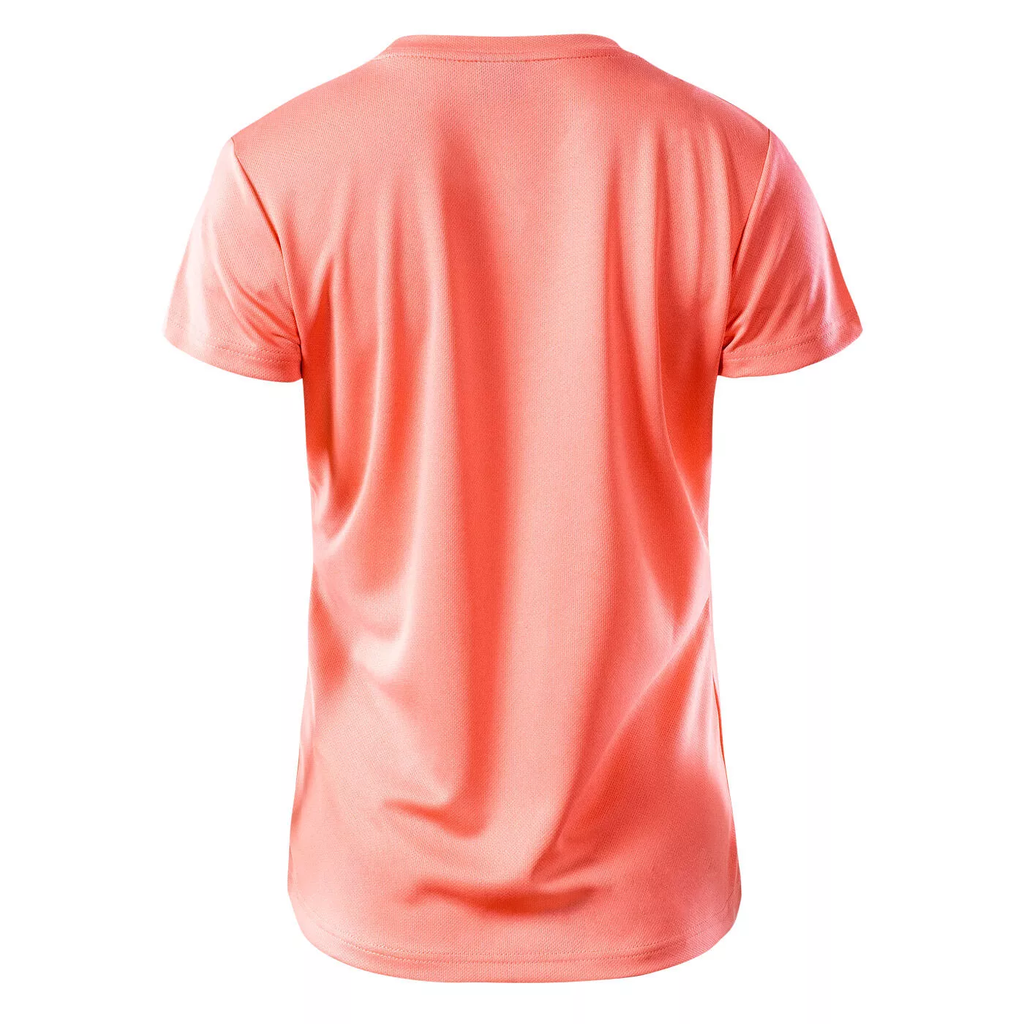 Жіноча спортивна футболка MARTES ESSENTIALS LADY DIJON-PEACH PINK/REFLECT Рожевий