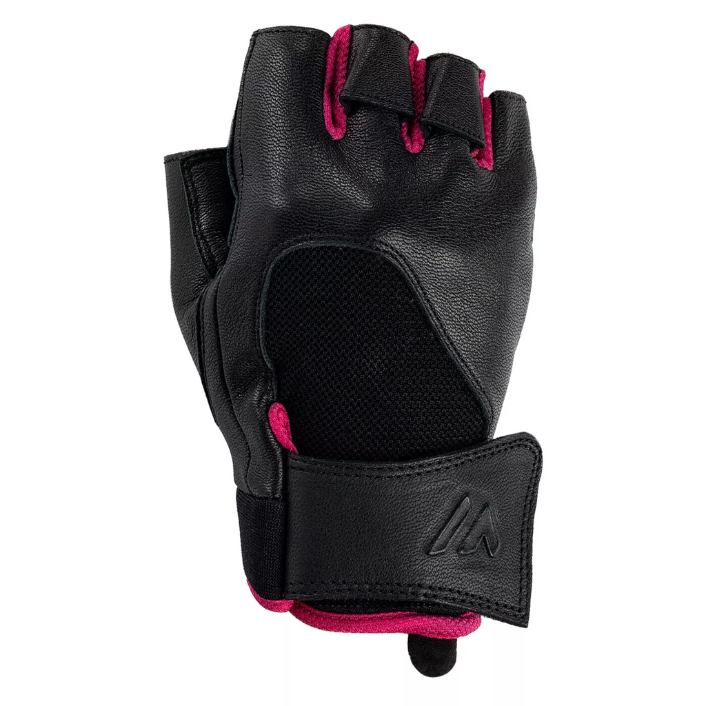 Жіночі спортивні рукавички MARTES LADY MITRA-BLACK/FUCHSIA Чорний, фуксія