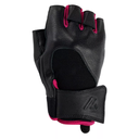 Жіночі спортивні рукавички MARTES LADY MITRA-BLACK/FUCHSIA Чорний, фуксія