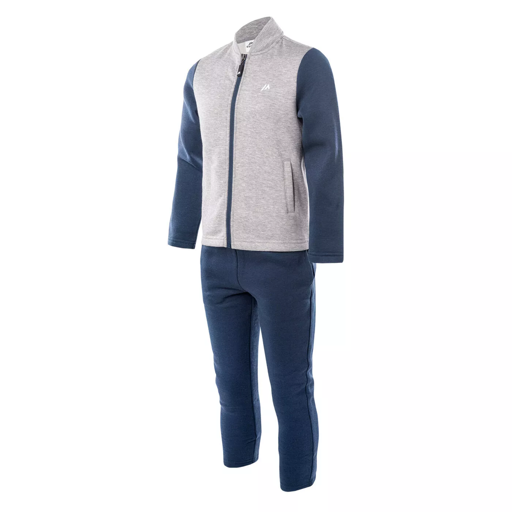 Дитячий спортивний костюм MARTES ESSENTIALS MALO KDB SET-INS BLU/GREY MLNG Синій, сірий
