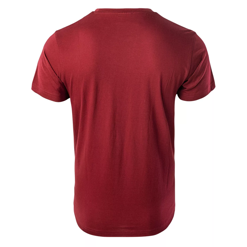 Футболка чоловіча MARTES ESSENTIALS MANDO-MERLOT Бордовий