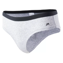 Жіночі труси MARTES ESSENTIALS PENNY-LIGHT GREY MELANGE/ANTHR Світло-сірий, антрацит