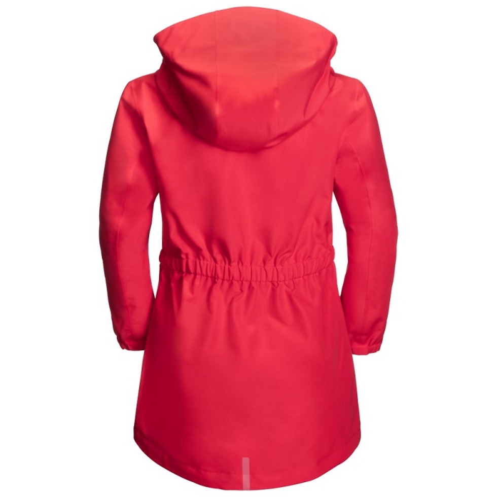 Вітровка дитяча Jack Wolfskin HIDDEN FALLS JACKET GIRLS 1607712-2058