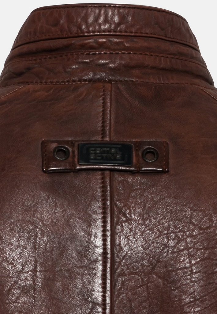 Жакет Camel Active Leather Blouson 431140-8L17-20 Коричневий