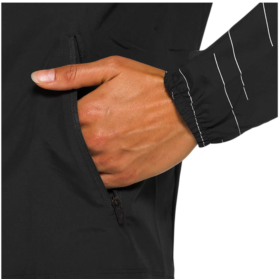 Вітрівка бігова жіноча ASICS NIGHT TRACK JACKET 2012A836-001