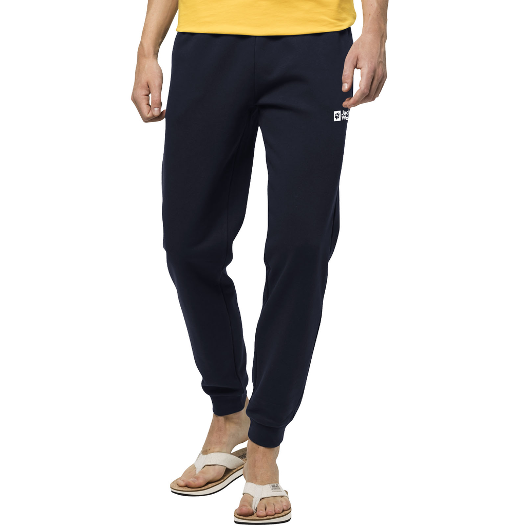 Чоловічі спортивні штани Jack Wolfskin ESSENTIAL SWEAT PANTS M 1507182_1010 Темно-синій
