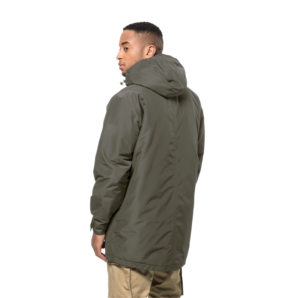Парка чоловіча Jack Wolfskin WINTERLAGER PARKA M 1115471_4550 Сіро-оливковий