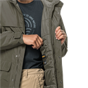 Парка чоловіча Jack Wolfskin WINTERLAGER PARKA M 1115471_4550 Сіро-оливковий