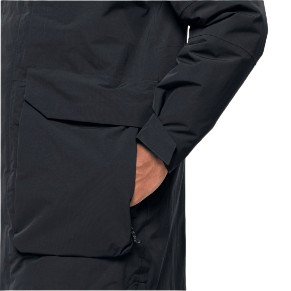 Парка чоловіча Jack Wolfskin ALEX 2L INS PARKA M 1115351_6350 Темно-сірий