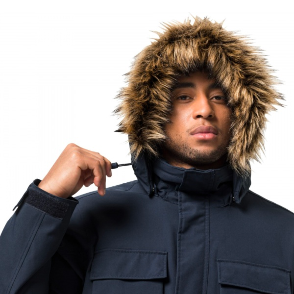 Парка чоловіча Jack Wolfskin GLACIER CANYON PARKA 1107674_1010 Темно-синій