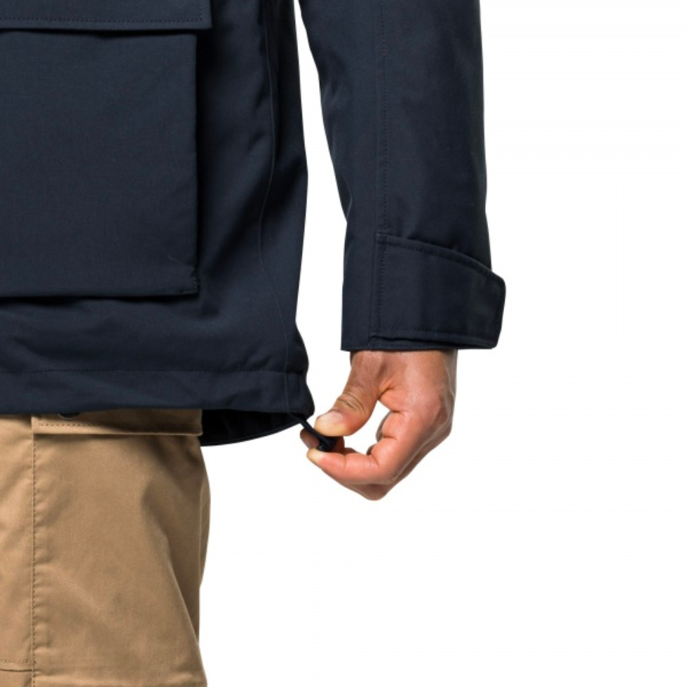 Парка чоловіча Jack Wolfskin GLACIER CANYON PARKA 1107674_1010 Темно-синій