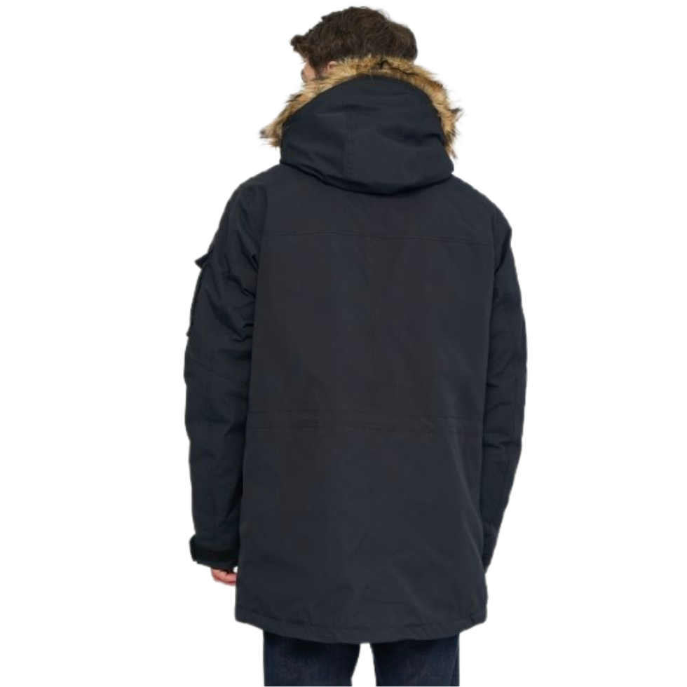 Парка чоловіча Jack Wolfskin GLACIER CANYON PARKA 1107674_6000 Чорний