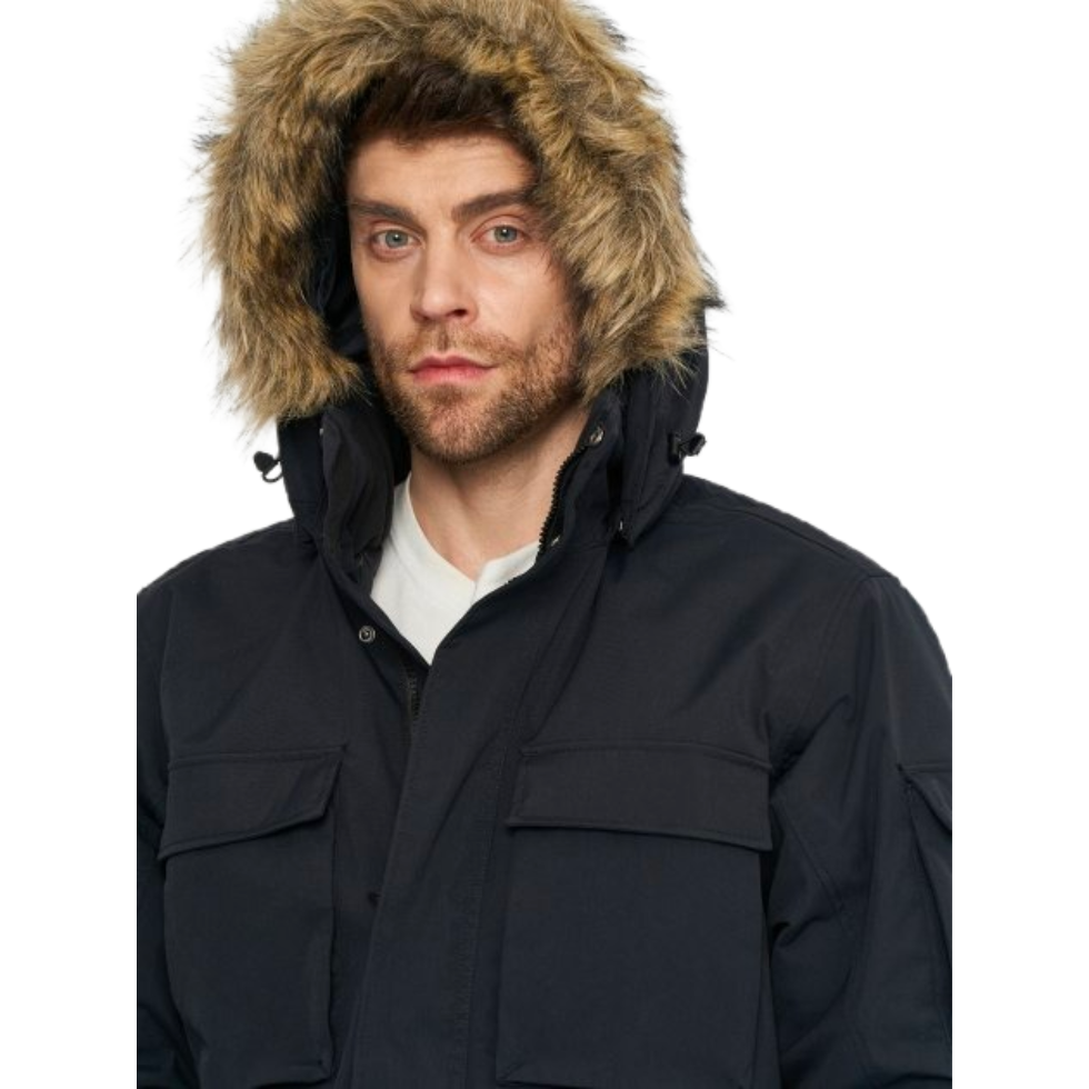Парка чоловіча Jack Wolfskin GLACIER CANYON PARKA 1107674_6000 Чорний