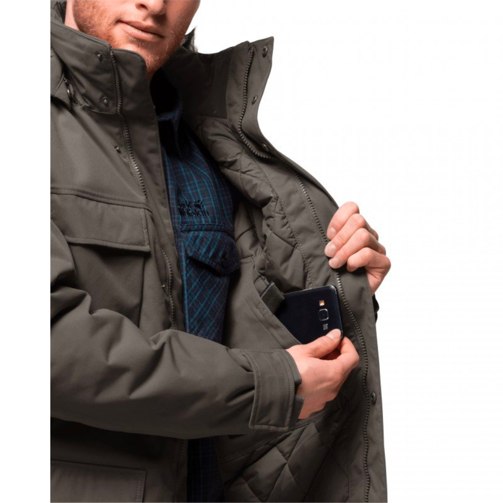 Парка чоловіча Jack Wolfskin GLACIER CANYON PARKA 1107673-5087