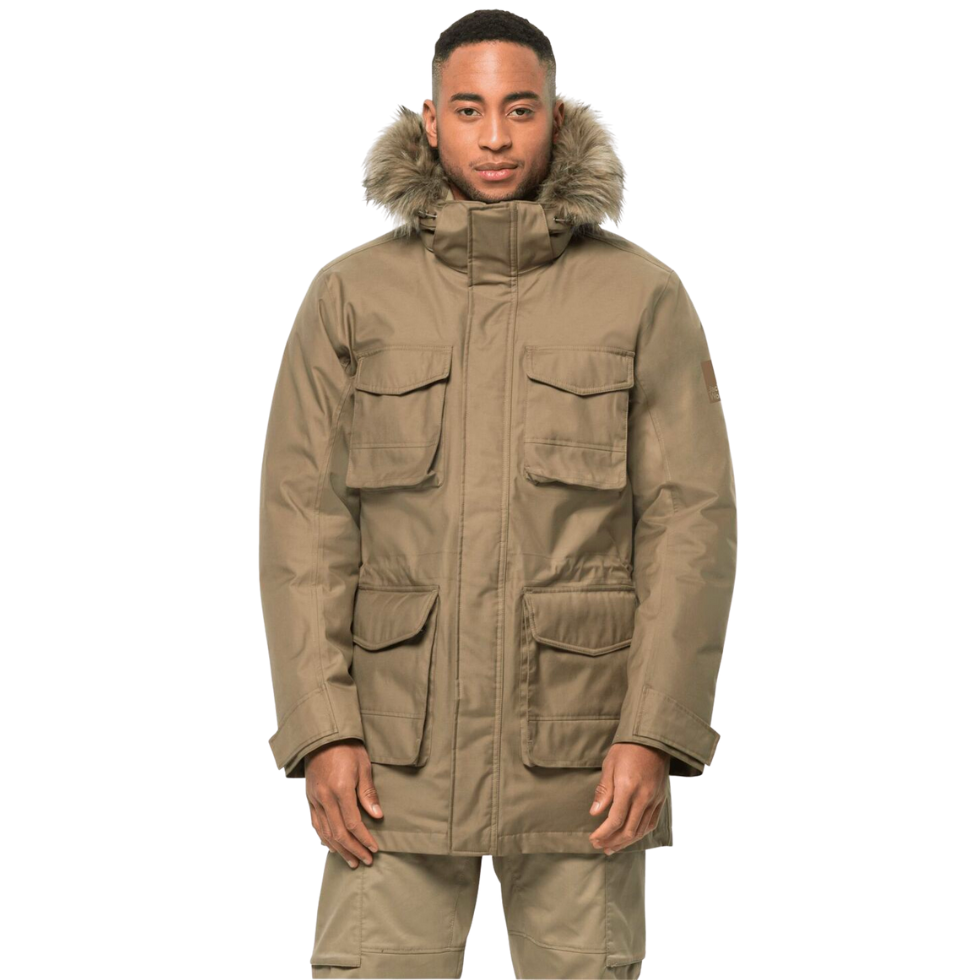 Парка чоловіча Jack Wolfskin WINTERFROST DOWN PARKA M 1115441_5136 Кавовий