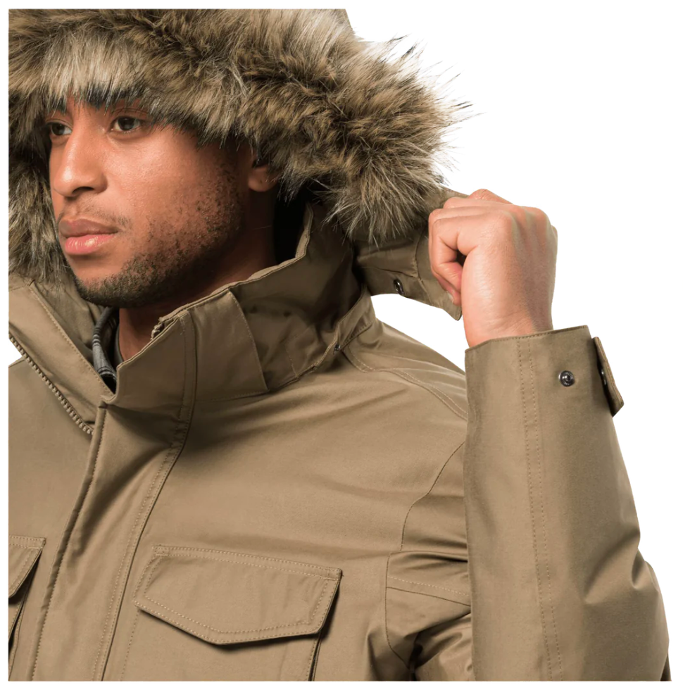 Парка чоловіча Jack Wolfskin WINTERFROST DOWN PARKA M 1115441_5136 Кавовий