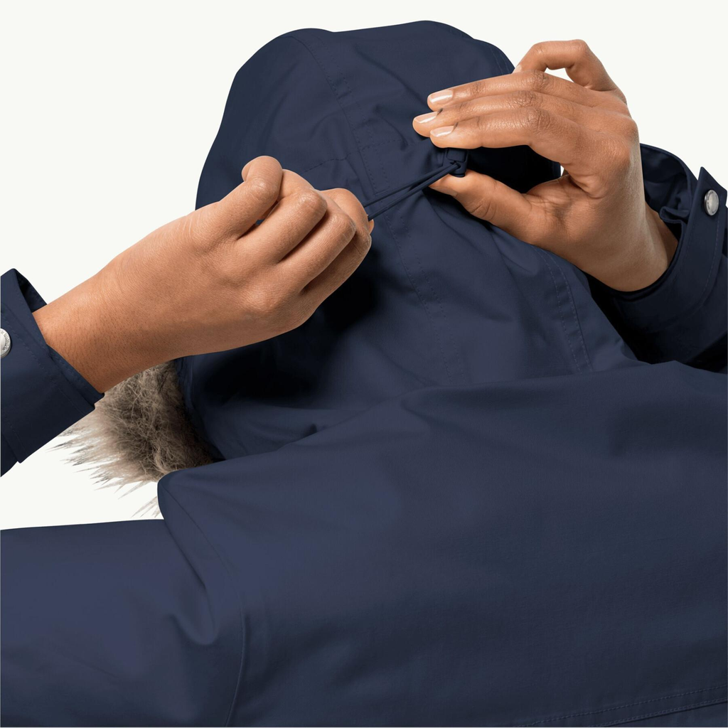 Парка жіноча Jack Wolfskin WINTERFROST INS PARKA W 1115431_1010 Темно-синій
