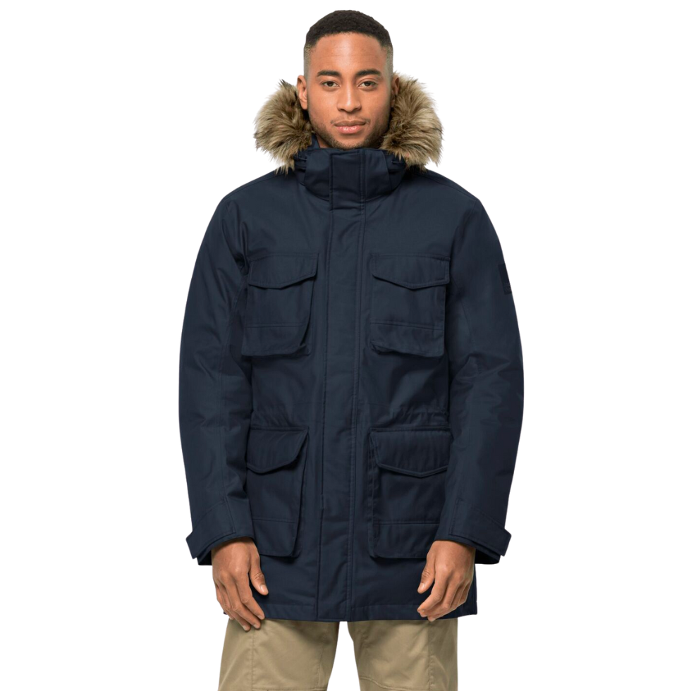 Парка чоловіча Jack Wolfskin WINTERFROST DOWN PARKA M 1115441_1010 Темно-синій
