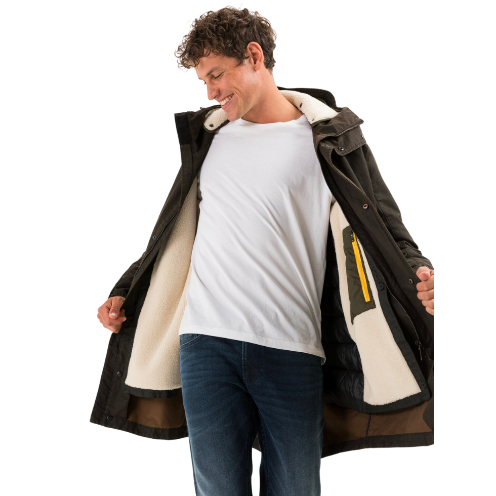 Зимова чоловіча парка Camel Active Coat 410250-8O29-29 Темно-коричневий
