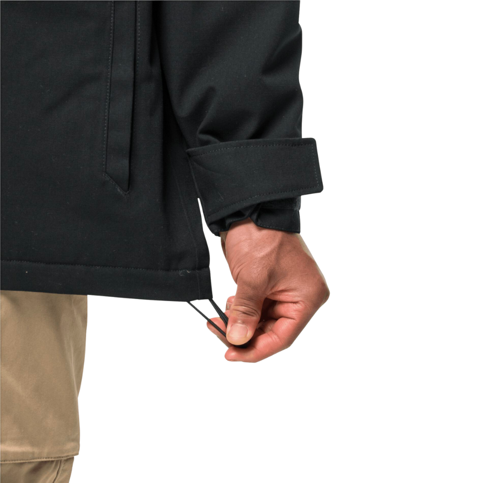 Парка чоловіча Jack Wolfskin BERGHANG PARKA M 1115481_6000 Чорний
