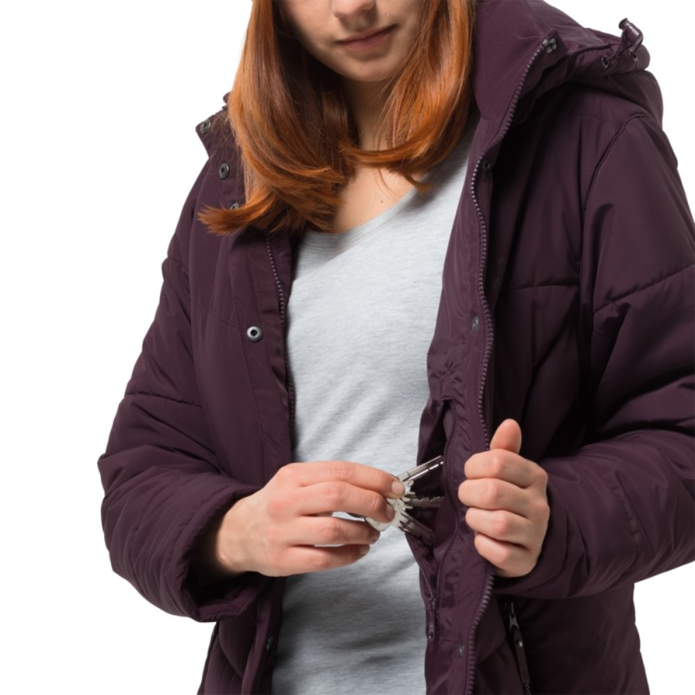 Напівпальто жіноче Jack Wolfskin SVALBARD COAT WOMEN 1204481-2810