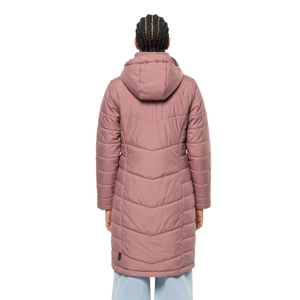 Напівпальто жіноче Jack Wolfskin NORTH YORK COAT W 1205501_3068 Сіро-рожевий