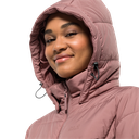Напівпальто жіноче Jack Wolfskin NORTH YORK COAT W 1205501_3068 Сіро-рожевий
